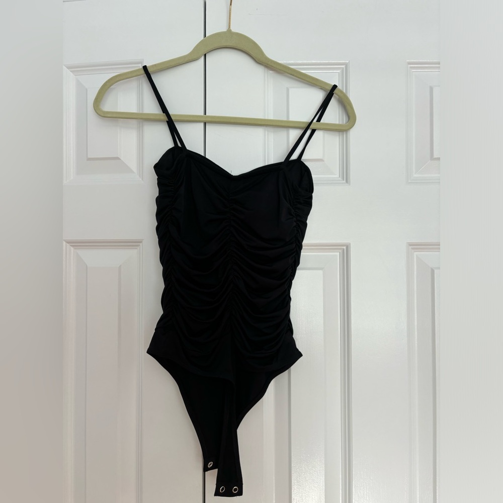 Express Black Contour Body Suit - Picture 3 of 5